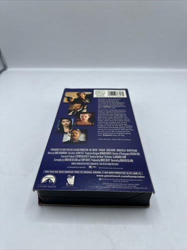 Payback VHS 1999 Mel Gibson - Picture 3 of 5