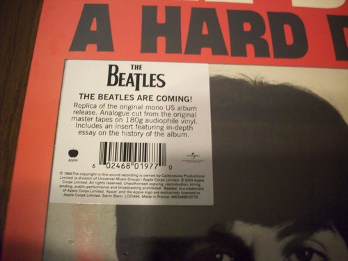 The Beatles , A Hard Day's Night ,2024, EMI/Apple Press. New ,Sealed ! - Picture 3 of 3