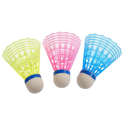 6x Volani LED Illuminazione Palline Badminton Nylon Schiuma Notte Gioco Esterno - Foto 10 di 10