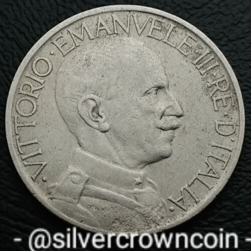 Italy 2 Lire 1924 R. KM#63. Nickel 2$ coin. Vittorio Emanuele III. Axe Head. - Picture 2 of 7