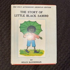 Story of Little Black Sambo by Helen Bannerman Only Authorized American Ed HCDJ