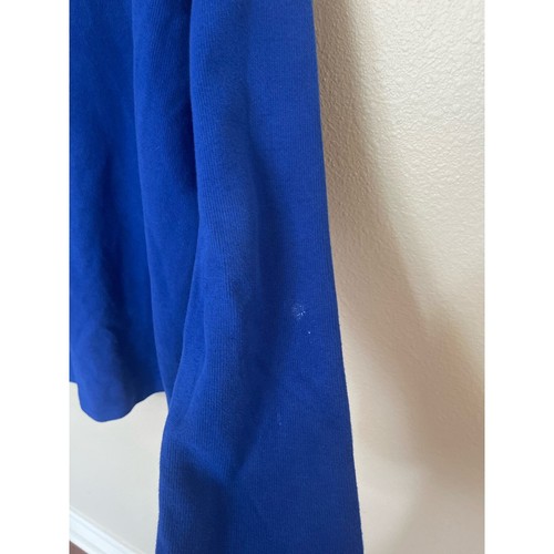 Polo Ralph Lauren Blue Pullover Sweater Quarter Zip Mock Neck Men’s Size XL - Picture 5 of 14