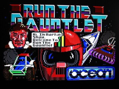 Run The Gauntlet von Ocean Commodore C64/128 Original Diskette 5,25'' getestet