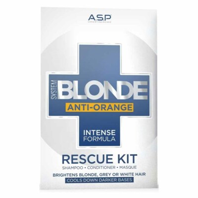 ASP SYSTEM BLONDE RESCUE KIT (Anti Orange Version, 275ml EA und Maske 150ml)