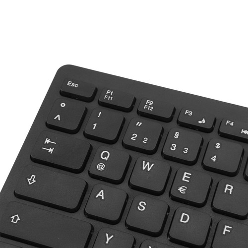 78 Keys Language Ultra Thin Keyboard Plug And Play Splash Proof USB Wired Co Kit - Picture 16 of 32