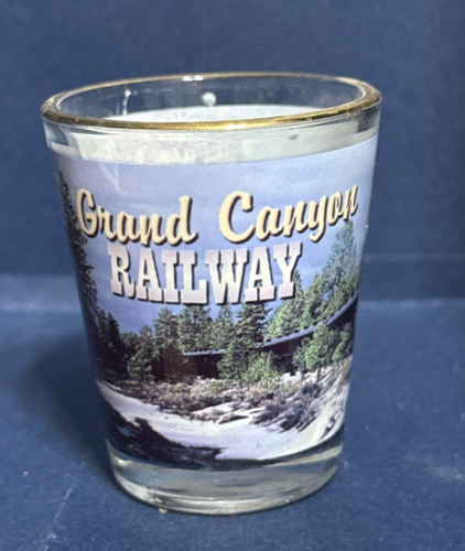 Grand Canyon Railway Railroad Shot Glass Travel Vacation Souvenir Bar Alcohol... - Picture 1 of 5