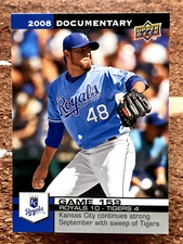 2008 Upper Deck Documentary Joakim Soria #4751
