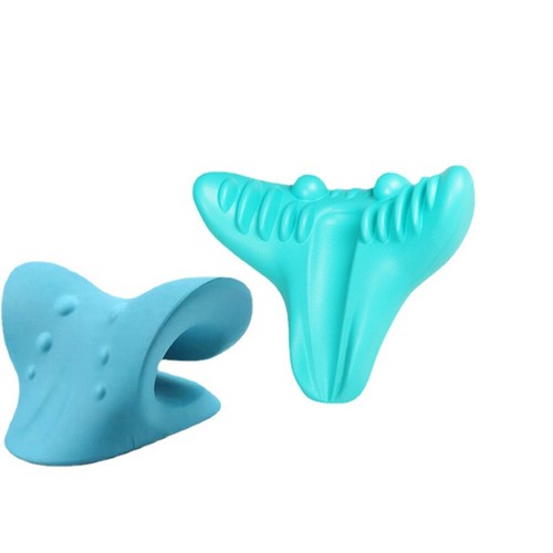 Neck Traction Pillow Cloud Shape Neck Stretcher Cervical Pain Relief - Picture 2 of 14