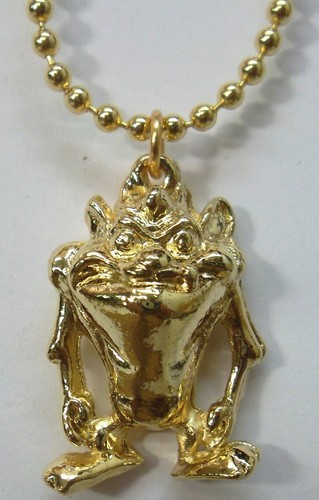 Looney Tunes Tazmanian Devil 18" Hals SIGNIERT von Warner Bros. WB68 Gold Pl NEU - Bild 6 von 6