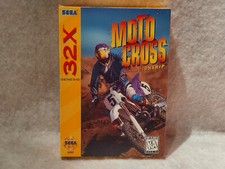 Motocross Championship (Sega Genesis 32X) Original Box & Cartridge w/ Manual CIB