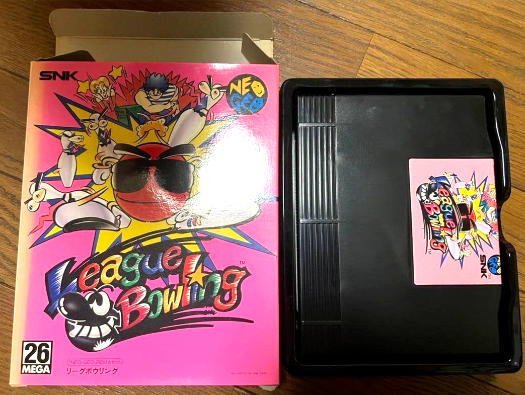 ネオジオ NEOGEO ROM リーグボーリング 未使用 テレビゲーム