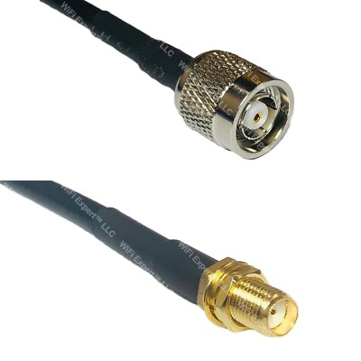 LMR200 RP-TNC MALE to SMA FEMALE Coax RF Cable USA-Ship Lot