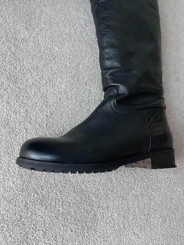 Jones Classic Black Leather Knee-High Boots – UK Size 8 | Stylish & Comfortable - Picture 9 of 22