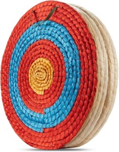 Traditional Hand-made Straw Archery Target Recurve Bow Longbow