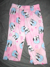 Wonder Nation Girls 7-8 Panda Pajama Pants