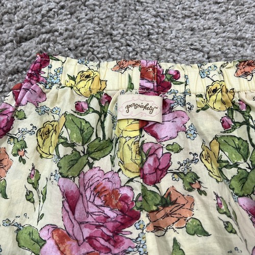 Persnickety Girls Multicolor Floral Flared Ruffle Pants Size 5 Years - Picture 7 of 7
