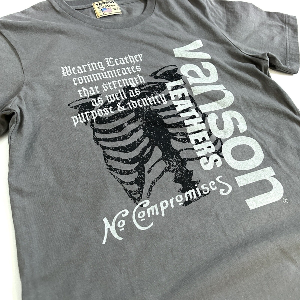 291295 = Homme x Vanson Leathers Skeleton Shirt | eBay