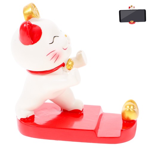 Zhaocao Mobile Phone Holder Novelty Cell Stand Cat for Telephones - 第 3/12 張圖片