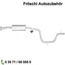 für Volvo V70 III 1,6 T4F 135 Mitteltopf Auspuff Auspuffanlage a*