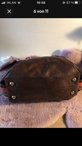 Etro Damen Leder Tasche Top Zustand Mehrfarbig 40x25x13 Made in Italy - Bild 4 von 13