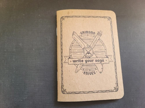 Grimsmo Knives V1 Pocketbook, 3.5" X 5"