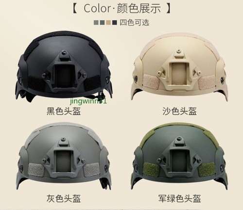Airsoft MICH Helmet Antifog Mask Full Face Mask Military Combat Cycling Outdoor - Picture 7 of 30