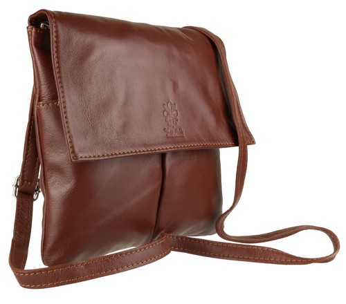 Pocket Real Italian Genuine Leather Vera Pelle Shoulder Bag Cross Body Strap - Picture 144 of 222