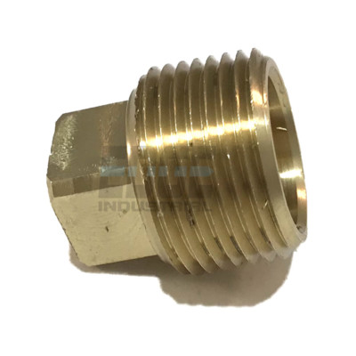 #ad #ad BRASS SQUARE HEAD PLUG 3 4quot; MALE NPT MNPT FUEL AIR WATER OIL GAS WOG $10.40