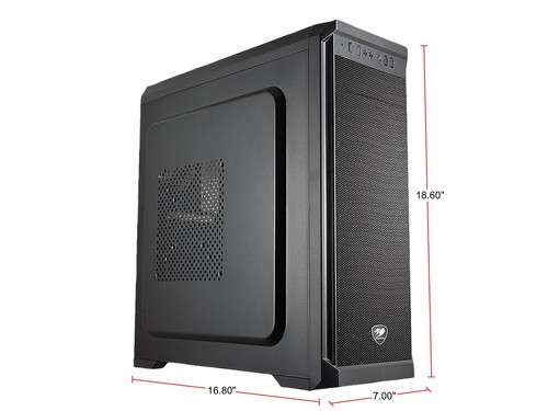 DESKTOP PC CUSTOM Intel i3-14100 8GB RAM 512GB NVMe GT 1030 CU9.87.70 - Picture 2 of 6