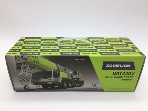Toy 1/50 Zoomlion QAY220 ton Milan World Expo crane Green DieCast Model - Picture 5 of 10