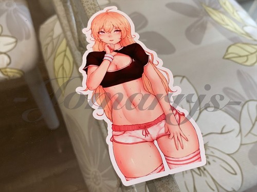 RWBY - Anime - Yang Xiao Long Sexy Custom Sticker Decal manga huntress - Picture 1 of 7