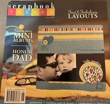 Scrapbook Trends: Fast Fabulous Layouts Magazine June 2009