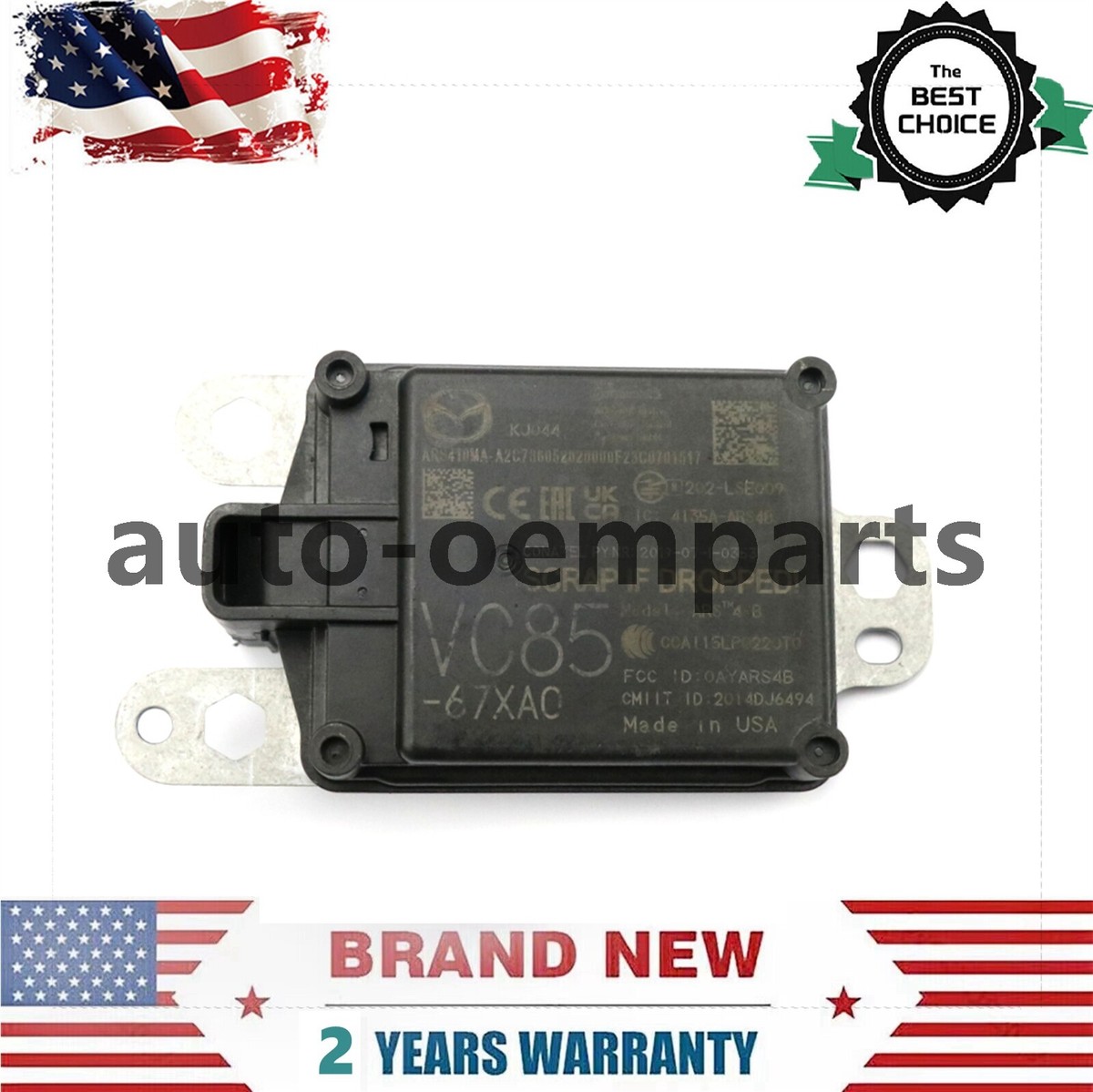 Genuine OEM Distance Radar Sensor VC85-67XA0 For 2025 Mazda CX-50