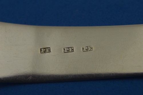 Rare Scottish Provincial Solid Silver Toddy Ladle . PE/PR? .Circa 1825 - Picture 10 of 10