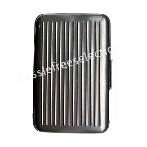 Aluminum Anti Rfid Aluma Wallet Credit Card Holder Case Deluxe Scanning Color - Picture 14 of 17