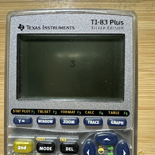 Texas Instruments TI-83 Plus Silver Edition klar graphischer Taschenrechner - mit Deckel - Bild 9 von 24