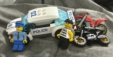 LEGO 60042 High Speed Police Chase City Motorcycle Car Robber 2014 INCOMPLETE