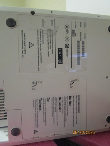 SOLD AS IS Hewlett Packard CodeMaster XL+ M1722A with Paddles & Cables - Picture 9 of 10