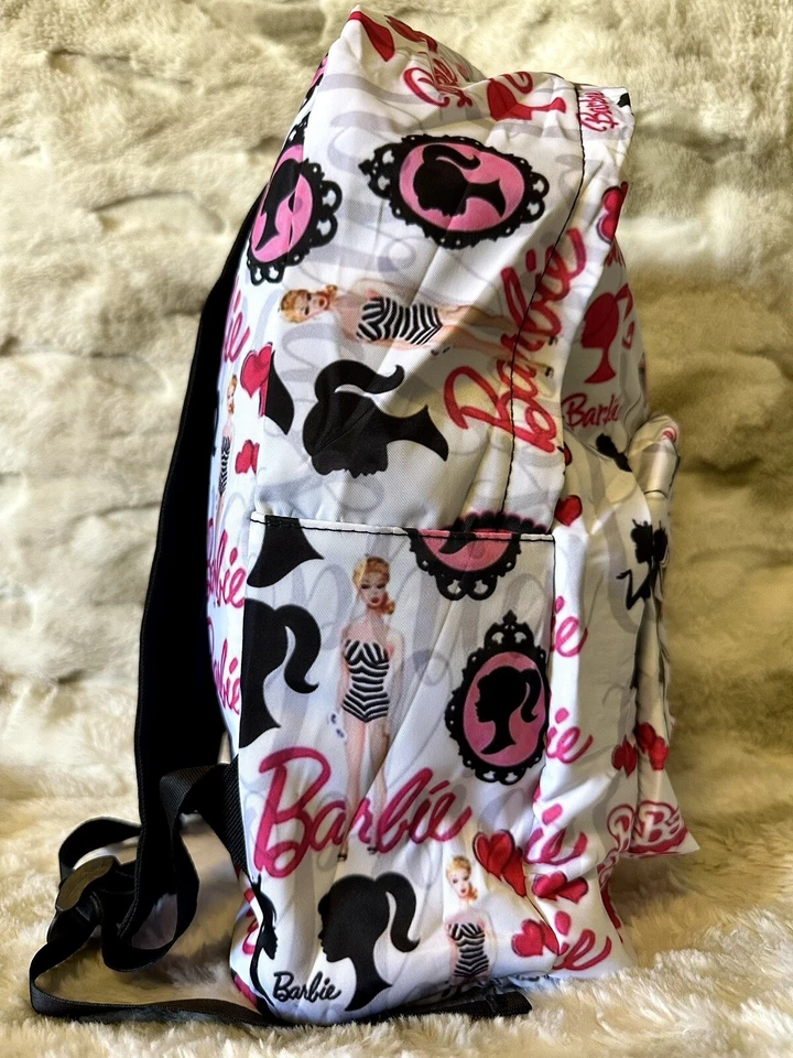 Mochila escolar para niñas para fans de Barbie Foto 3 de 4