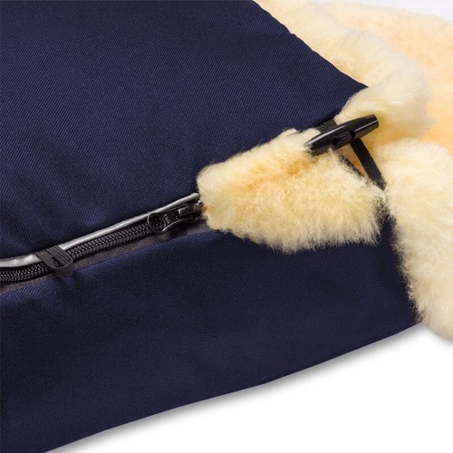 Natural Sheepskin Stroller Footmuff Fall Winter Baby Shower Gift Made in Germany - Picture 50 of 51