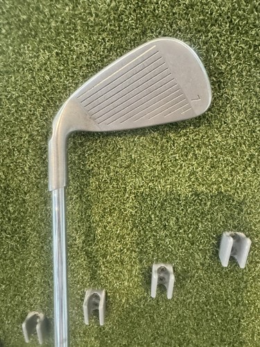 Ping G10 7 Iron Black Dot Steel Stiff Shaft - Picture 4 of 6