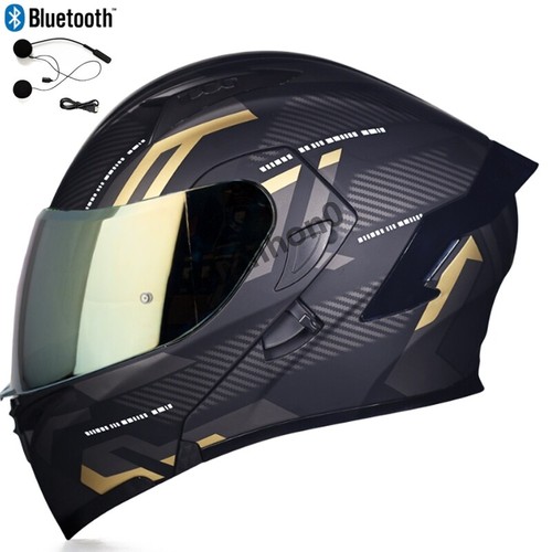 Flip Up Modular Motorcycle Bluetooth Helmet Motorbike Helmet+Sun Glasses DOT - Picture 63 of 72
