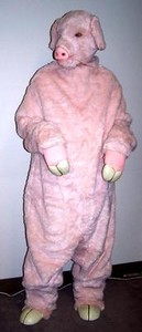 PIG-COSTUME-Adult-Full-Body-Suit-Mask-Gloves-Hooves-HOG-OUTFIT-dressup-pigs-NEW