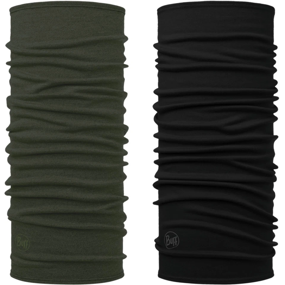Buff Unisex Midweight Merino Wool Outdoor Tubular Bandana Scarf 113023.843.10.00