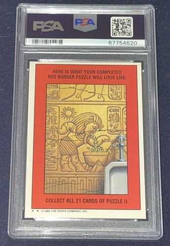 Spazzatura secchio bambini 15a serie #584b Crawlin’ Rollin PSA 10 GEM MINT Os15 fustellato - Foto 2 di 2