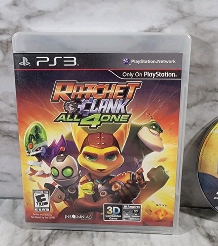 Ratchet & Clank All 4 One (Sony PlayStation 3, 2011) PS3 Complete - Picture 2 of 10