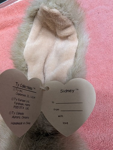 14 Zoll Beanie Baby Sammlerstück Sydney der Hase - Bild 4 von 9