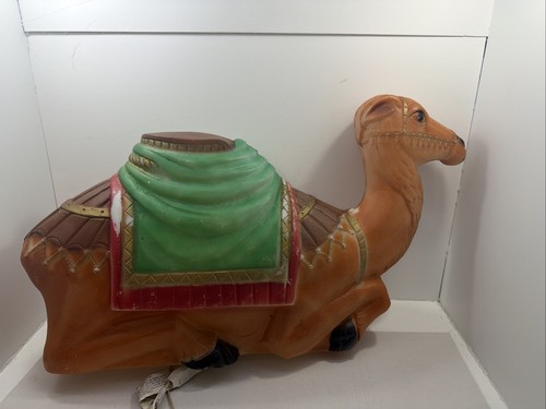 Vintage allgemeine Schaumstoff Kamel Blasform Weihnachten Hof Dekor - Bild 10 von 12