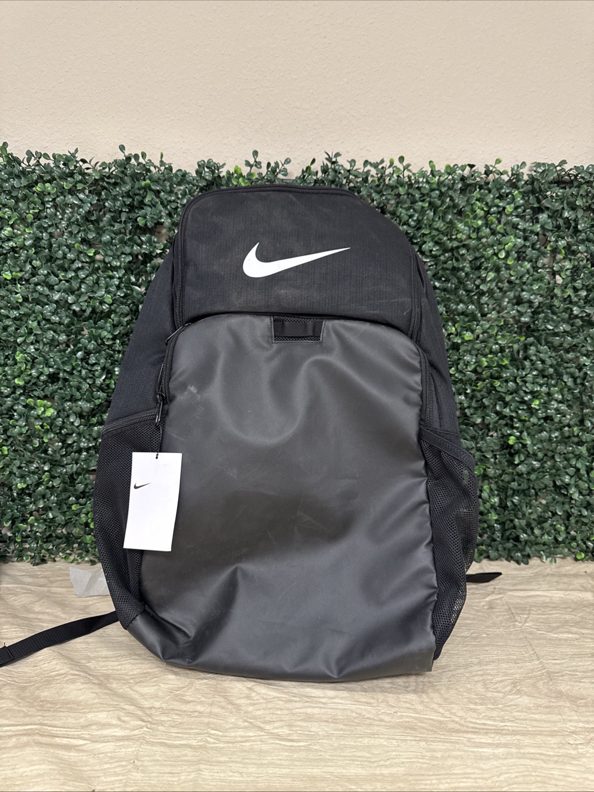 Nike Brasila 9.5 30L Training Backpack Black White DM3975-010 New With Tags-image
