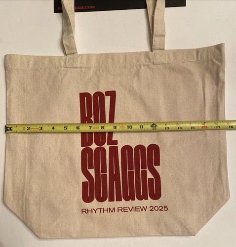 BOZ SCAGGS 2025 EXCLUSIVO PAQUETE DE CONCIERTO VIP BOLSO BOTONES IMÁN CARTEL FIRMADO - Imagen 5 de 16